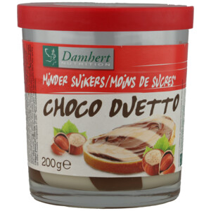 3x Damhert Choco Duetto Minder Suikers - 11.22 euro