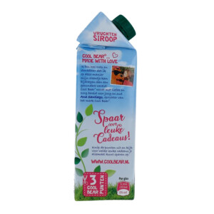 6x Cool Bear Siroop Framboos - 24.28 euro