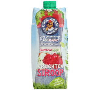 6x Cool Bear Siroop Framboos - 24.28 euro