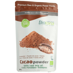 3x Biotona Cacao Raw Powder - 27.38 euro