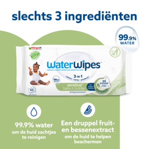 2x WaterWipes Baby Snoetendoekjes - 76.83 euro