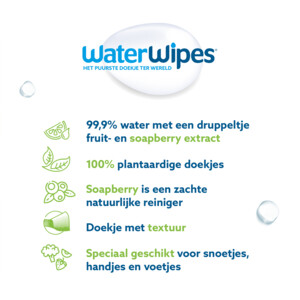2x WaterWipes Baby Snoetendoekjes - 76.83 euro