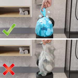 12x Swirl Pedaalemmerzakken Geparfumeerd Ocean Fresh 5 liter - 31.75 euro