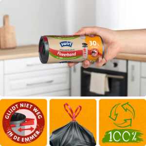 3x Swirl Pedaalemmerzakken XL met Fixeerband 30 liter - 10.63 euro
