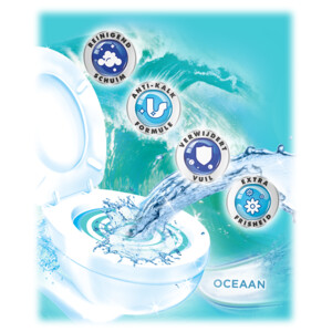10x Witte Reus WC Gel Oceaan - 24.43 euro