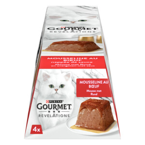 6x Gourmet Revelations Kattenvoer Nat Mousse Rund - 26.95 euro