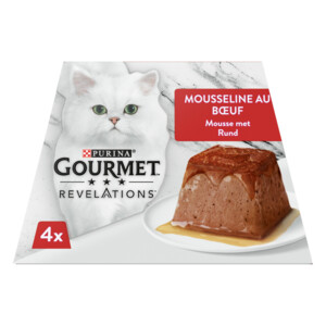 6x Gourmet Revelations Kattenvoer Nat Mousse Rund - 26.95 euro