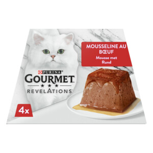 6x Gourmet Revelations Kattenvoer Nat Mousse Rund - 26.95 euro
