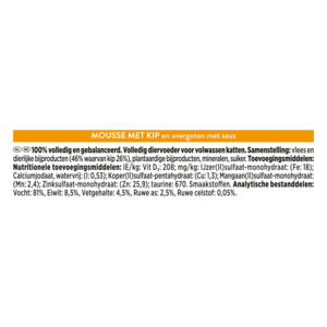 6x Gourmet Revelations Mousse Kip 4 x 57 gr