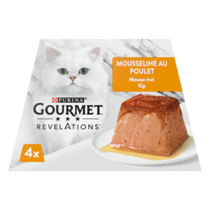 6x Gourmet Revelations Mousse Kip 4 x 57 gr