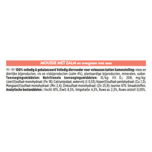 6x Gourmet Revelations Mousse Zalm 4 x 57 gr
