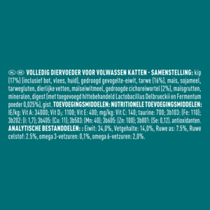 Purina ONE Adult Kip - Volkoren Granen 800 gr