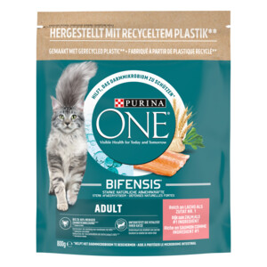Purina ONE Adult Zalm - Volkoren Granen 800 gr
