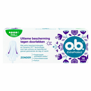 3x o.b. Extra Protect Super Plus - 7.81 euro