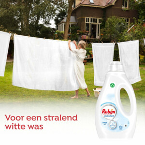 6x Robijn Vloeibaar Wasmiddel Stralend Wit 20 Wasbeurten - 23.99 euro