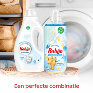 6x Robijn Vloeibaar Wasmiddel Stralend Wit 20 Wasbeurten - 23.99 euro