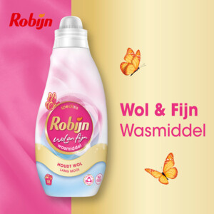 Robijn Vloeibaar Wasmiddel Wol & Fijn 18 Wasbeurten - 14.39 euro