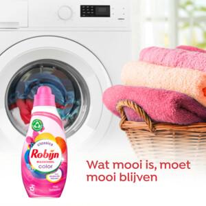 Robijn Klein & Krachtig Wasmiddel Pink Sensation 19 Wasbeurten - 17.49 euro