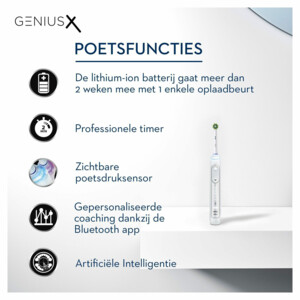Oral-B Elektrische Tandenborstel Genius X Rosegold - 179.99 euro