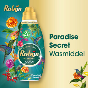 Robijn Klein & Krachtig Wasmiddel Color Paradise Secret 19 Wasbeurten - 18.39 euro