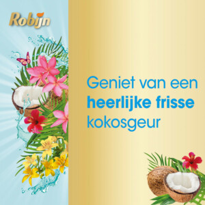Robijn Klein & Krachtig Wasmiddel Kokos Sensation 19 Wasbeurten - 18.39 euro