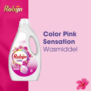 Robijn Vloeibaar Wasmiddel Color Pink Sensation 60 Wasbeurten - 29.79 euro
