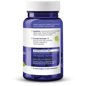 Vitakruid Vitamine D3 25  mcg Vegan - 16.09 euro