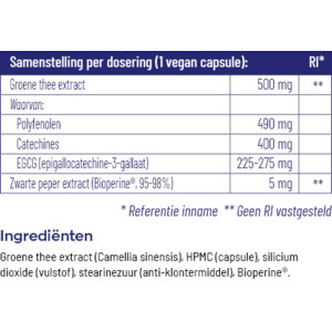 2x Vitakruid Groene Thee & Bioperine - 23.64 euro