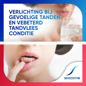 3x Sensodyne Tandpasta Gevoeligheid & Tandvlees Extra Fresh - 17.72 euro