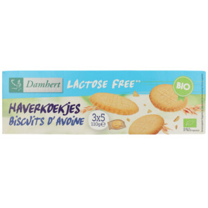 Damhert Haverkoekjes BIO Lactosevrij - 1.81 euro