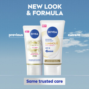 NIVEA Handcréme  Luminous 630 - 12.99 euro