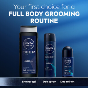 6x NIVEA Men Deospray Deep Beat - 37.87 euro