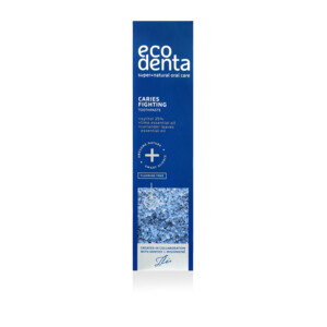 4x Ecodenta Tandpasta Tegen Caries met Xylitol Koriander & Limoenextract - 22.12 euro