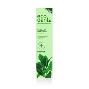 4x Ecodenta Tandpasta Whitening Muntolie & Salie-extract - 17.5 euro