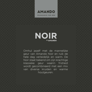 Amando Noir Aftershave - 5.25 euro