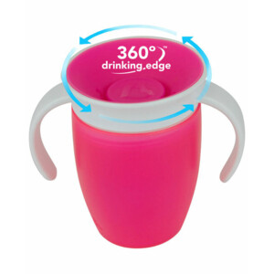 Munchkin Miracle Trainer Oefenbeker Roze - 9.95 euro