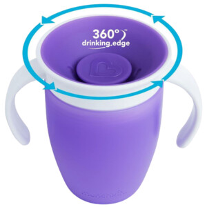 Munchkin Miracle Trainer Oefenbeker Paars - 9.65 euro