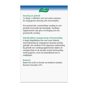 A.Vogel Oogtabletten - 12.29 euro