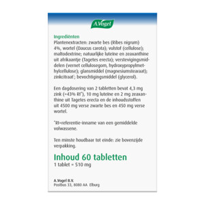 A.Vogel Oogtabletten - 12.29 euro