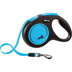 Flexi Rollijn New Neon Tape 5 mtr tot 25 kg Blauw 