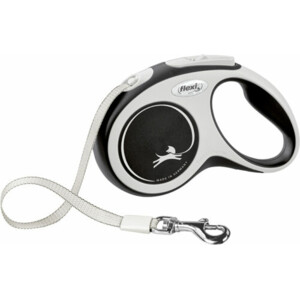 Flexi Rollijn New Comfort Tape 5 mtr tot 15 kg Zwart 