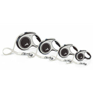 Flexi Rollijn New Comfort Tape 5 mtr tot 60 kg Zwart 