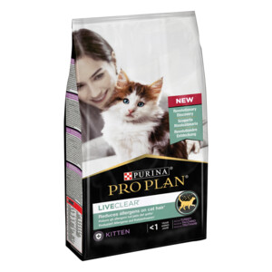 Pro Plan LiveClear Sterilised Kitten Kalkoen 1,4 kg