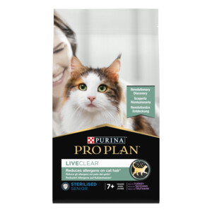Pro Plan LiveClear Sterilised Senior Kalkoen 1,4 kg