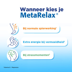 2x Metagenics Metarelax Zakjes - 39.16 euro