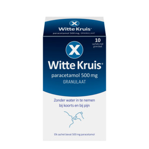 Witte Kruis Paracetamol Granulaat - 4.49 euro