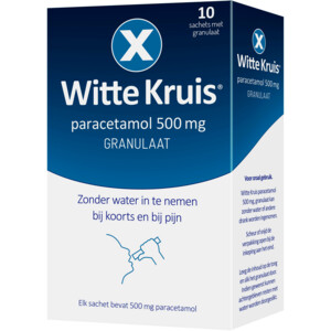 Witte Kruis Paracetamol Granulaat - 4.49 euro