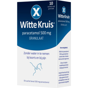 Witte Kruis Paracetamol Granulaat - 4.49 euro