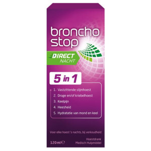 Bronchostop Direct Nacht 5-in-1 - 14.39 euro