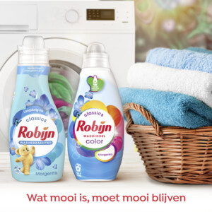 Robijn Perfect Match Wasmiddel en Wasverzachter Morgenfris Pakket - 17.76 euro